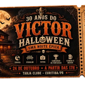 Ingresso de Halloween